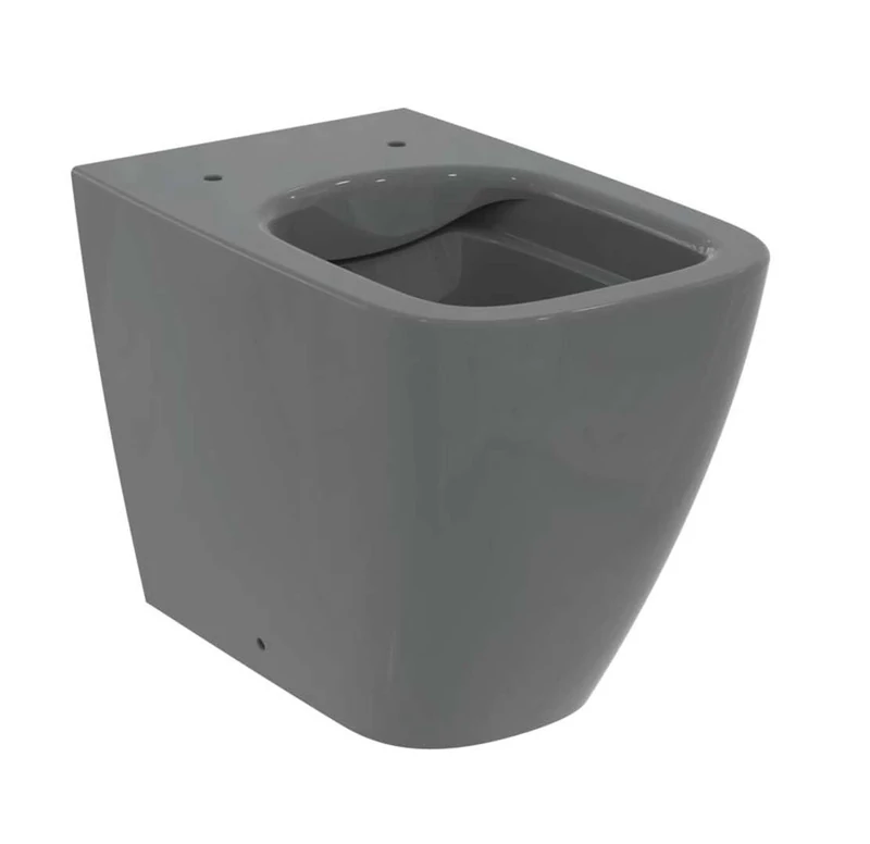 Ideal Standard T461658 i.Life B Toilet Vase, Glossy Grey