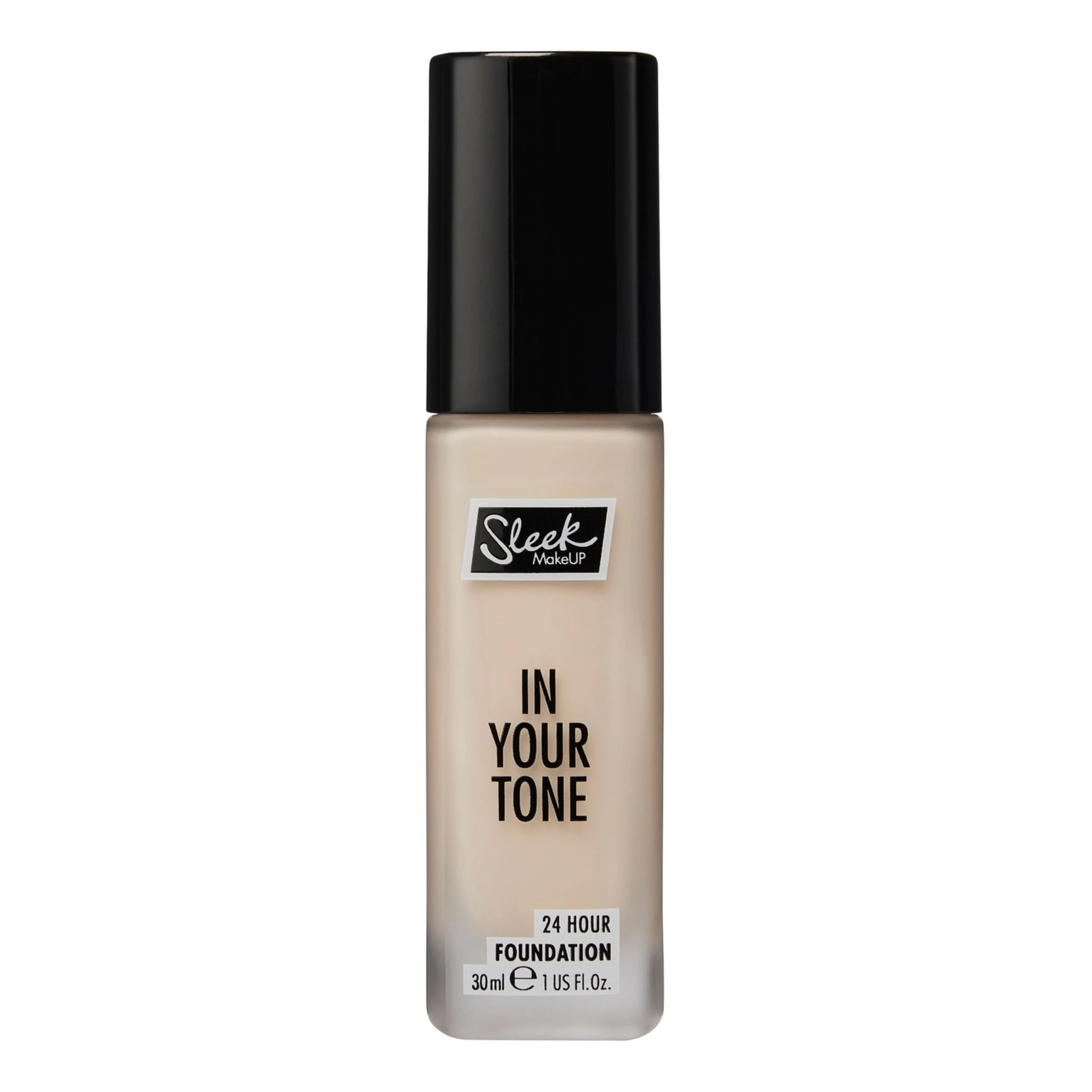 Sleek MakeUP In Your Tone 24 Hour Foundation, Medium Buildable Coverage in 30 Shades, Semi-Matte Flawless Finish, 1N, 30ml