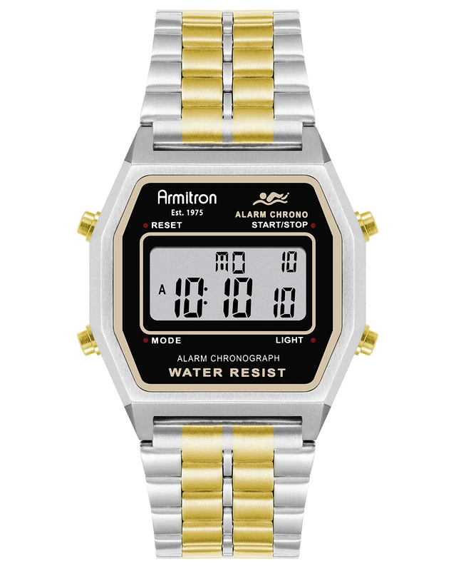 Armitron Sport Retro Digital Chronograph Bracelet Watch, 40/8474