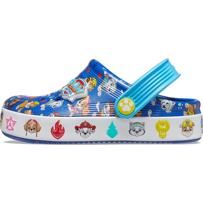 Crocs Unisex Kids Clog,Paw Patrol Off Court CLG T,Blue,7 UK Child