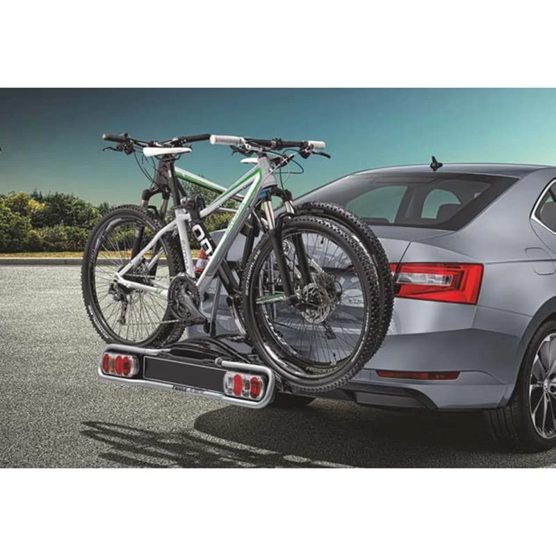 Skoda 000071105F Bicycle Carrier Tow Bar Bicycle Holder Tow Bar Carrier for 2 Bikes