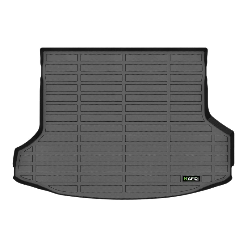 HAFIDI All Weather Cargo Liner for Genesis GV70 2022 2023 Custom Fit Automotive Car Trunk Mat Accessories - Black