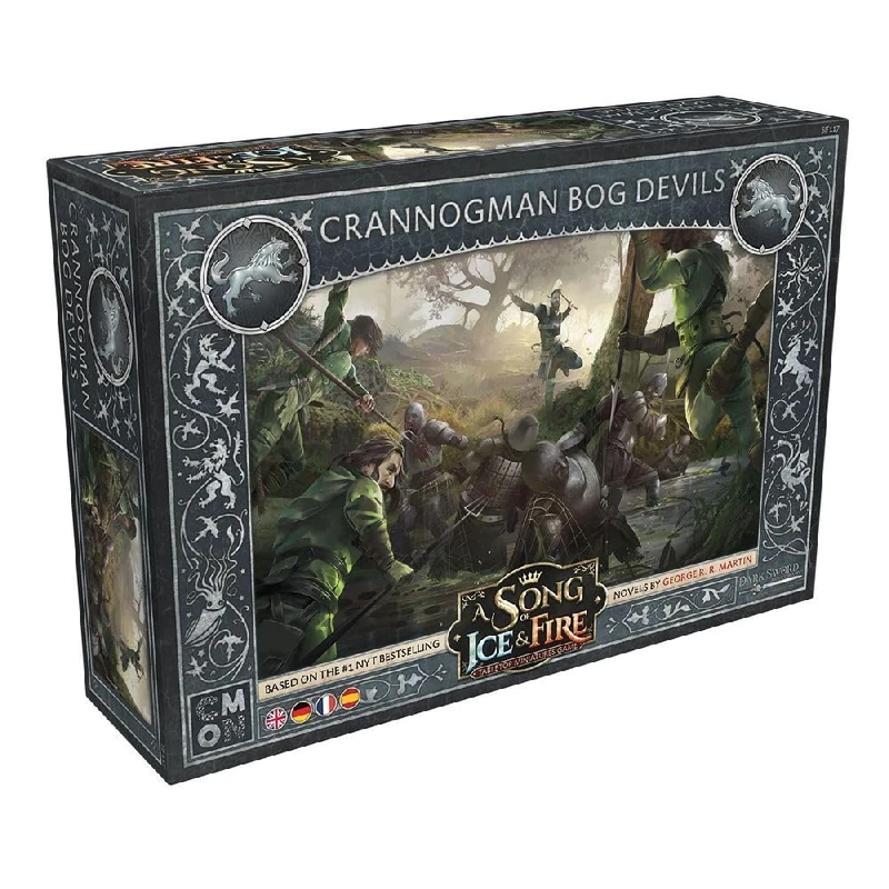 CMON, A Song of Ice & Fire – Swamp Devil of Stake Treasers, Expansion, Tabletop, 2 Players, Ages 14+, 45-60 Minutes, German, Multilingual