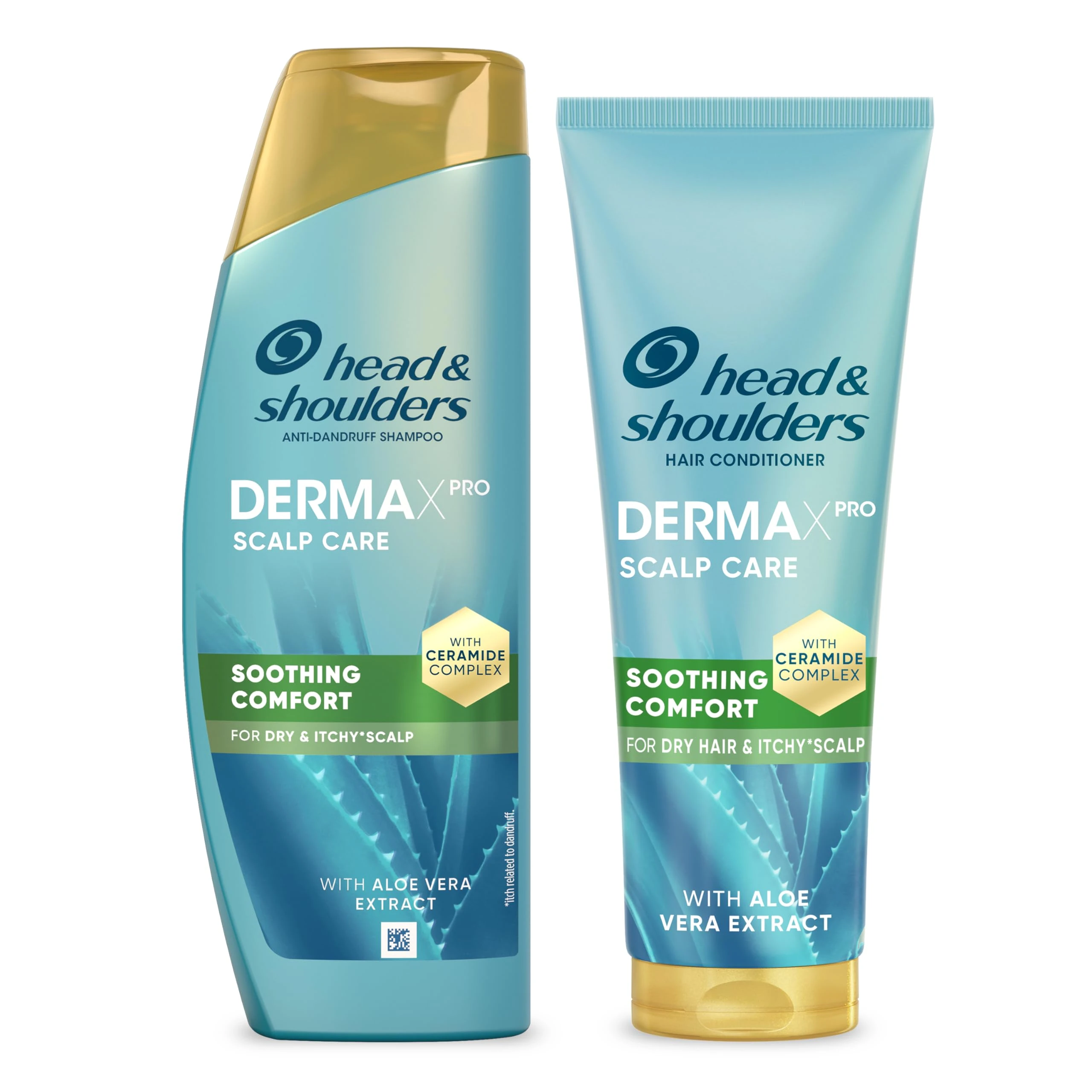 Head & Shoulders DERMAXPRO Anti Dandruff Shampoo and Conditioner Set, Moisturizing, Hydrating, Dry Scalp Treatment, Dermatologically Tested, 500ml + 200ml