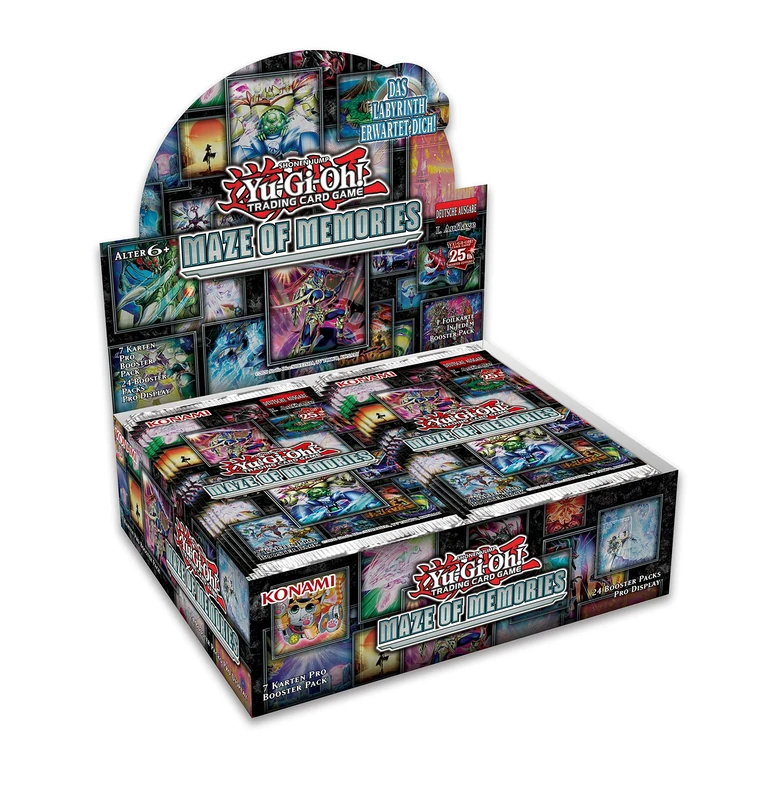 Yu-Gi-Oh! TRADING CARD GAME Maze of Memories Display - 1 Edition - German Edition