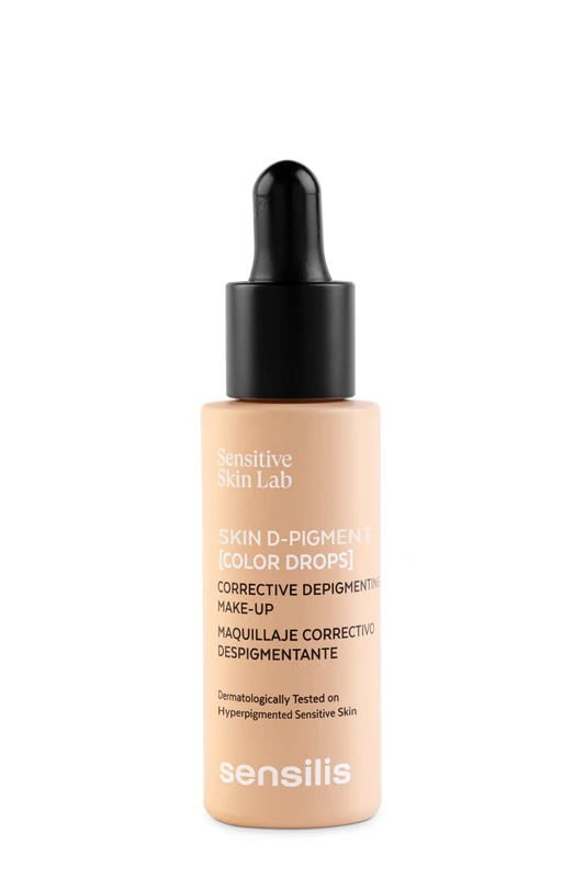 Skin D-Pigment [Color Drops] Maquillaje Corrector Despigmentante #Beige 30 Ml