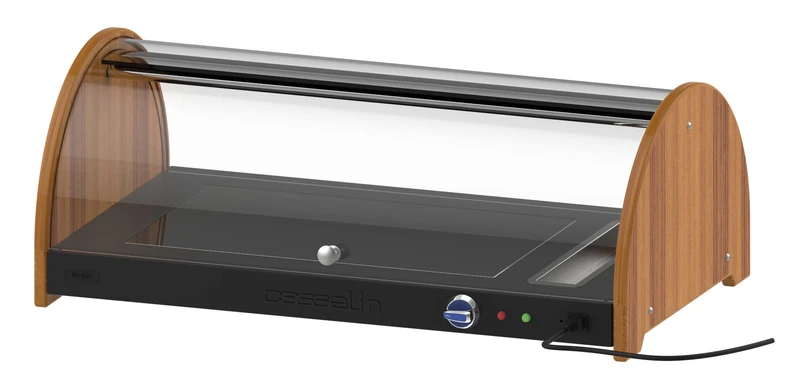 Casselin CPBCC Hot Buffet Display with Bell - Stainless Steel
