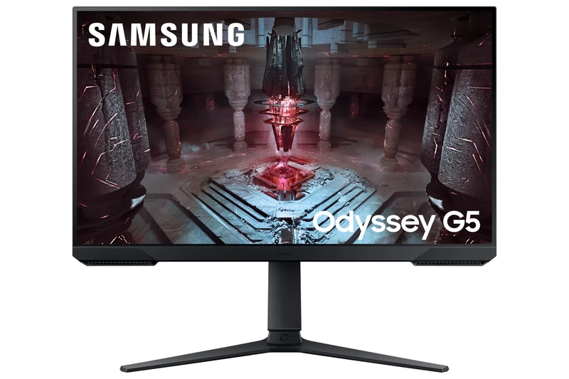 Samsung Odyssey LS27CG510EUXXU 27" QHD Gaming Monitor - 165Hz, 1ms, 2560x1440, 1440p, HDR10, 2xHDMI, Displayport, Height Adjust