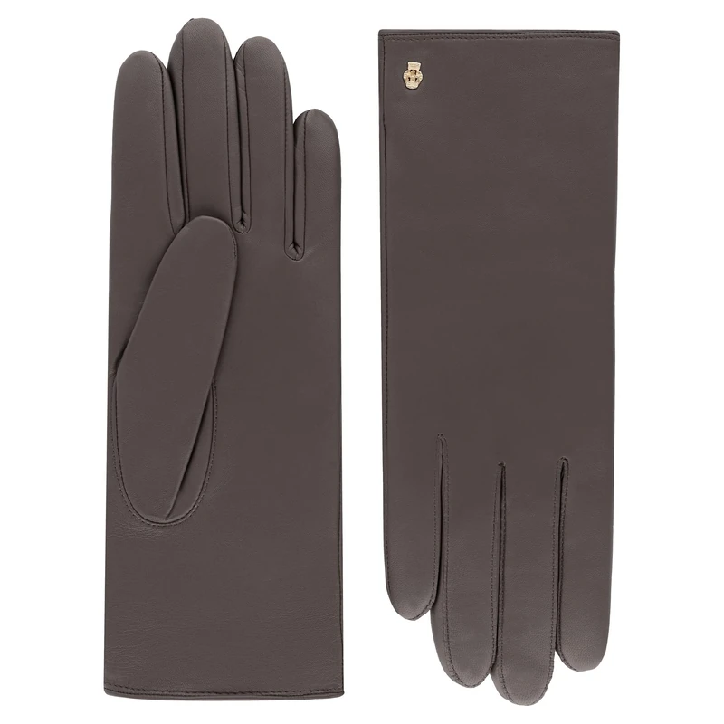 Roeckl Women's Hamburg leather gloves, coffee, 7