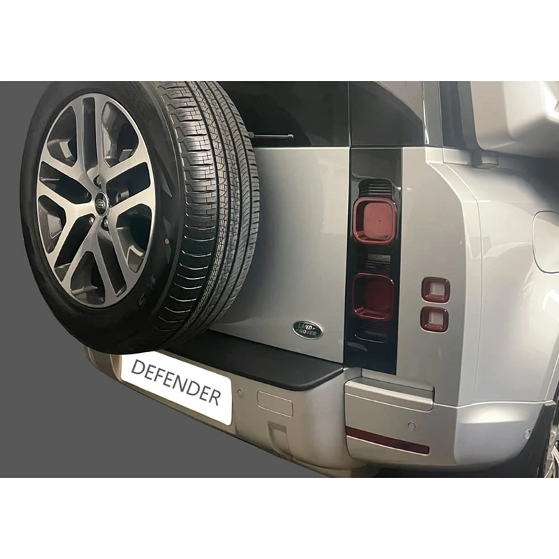 RGM ABS Rear bumper protector compatible with Land Rover Defender 2020- Black