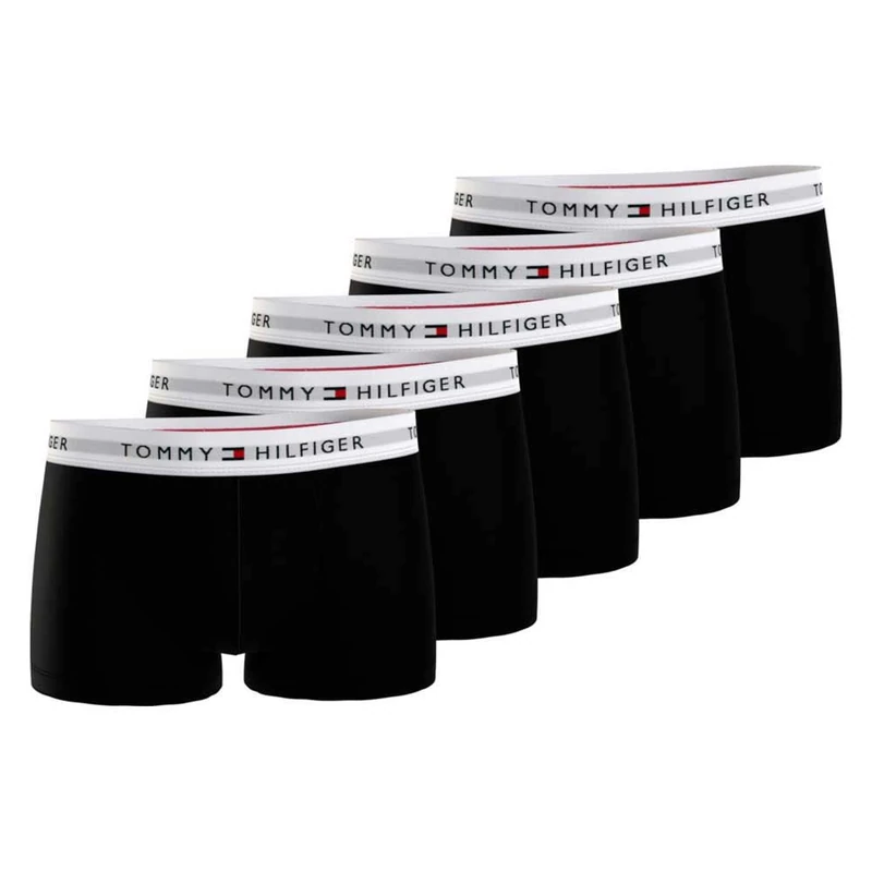 Tommy Hilfiger Men's 5p Trunk Um0um02767,Multicolour (Black/Black/Black/Black/Black) Legacy,XL