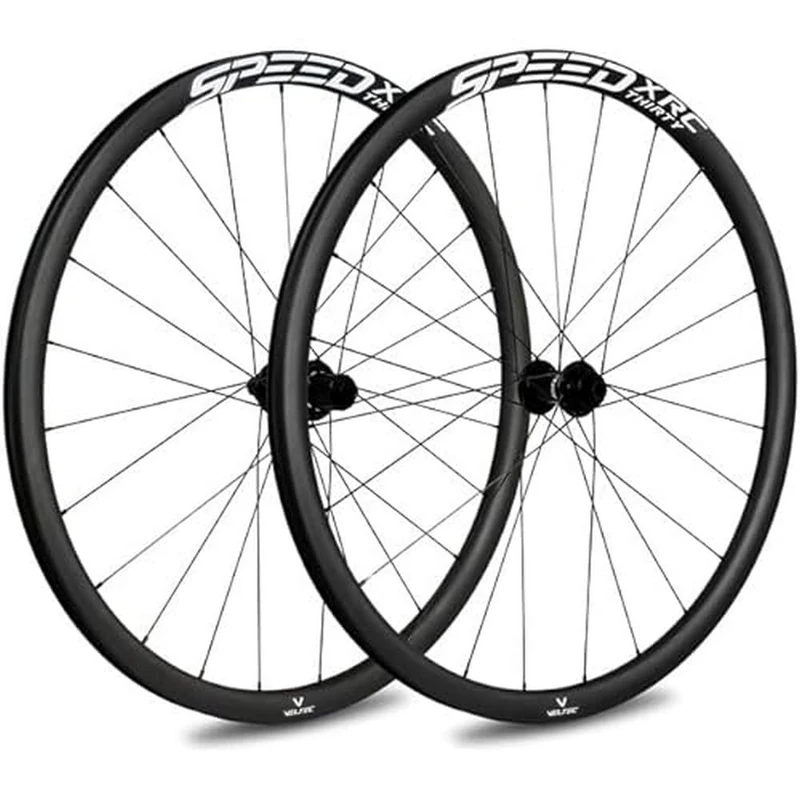 Veltec Unisex - Adult XRS Speed XRC 30 SR Disc Shimano QR, Black/White, 622-22