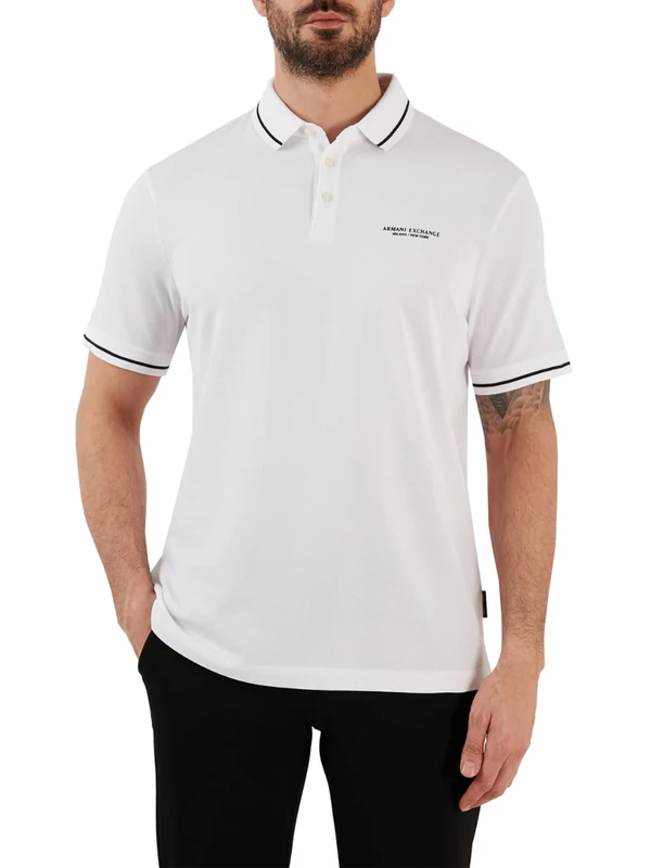 Armani Exchange 8nzffm_zj5dz Short Sleeve Polo L