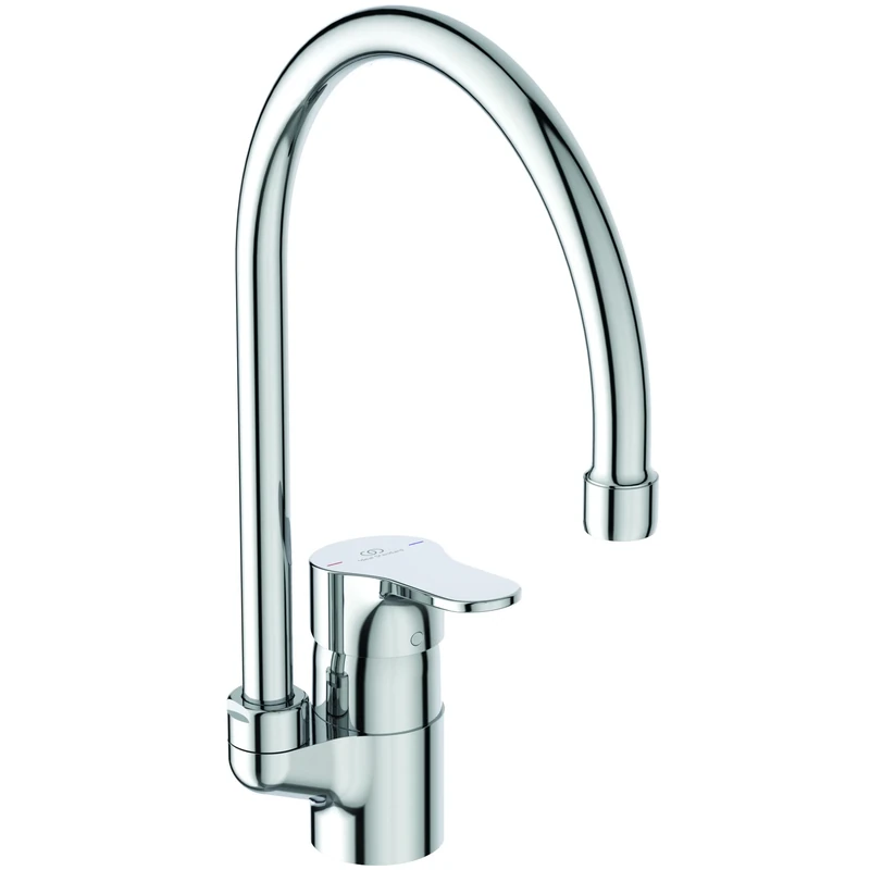 Ideal Standard - Cerabase, High Mouth Single Lever Kitchen Mixer, Stand-Over, Chrome