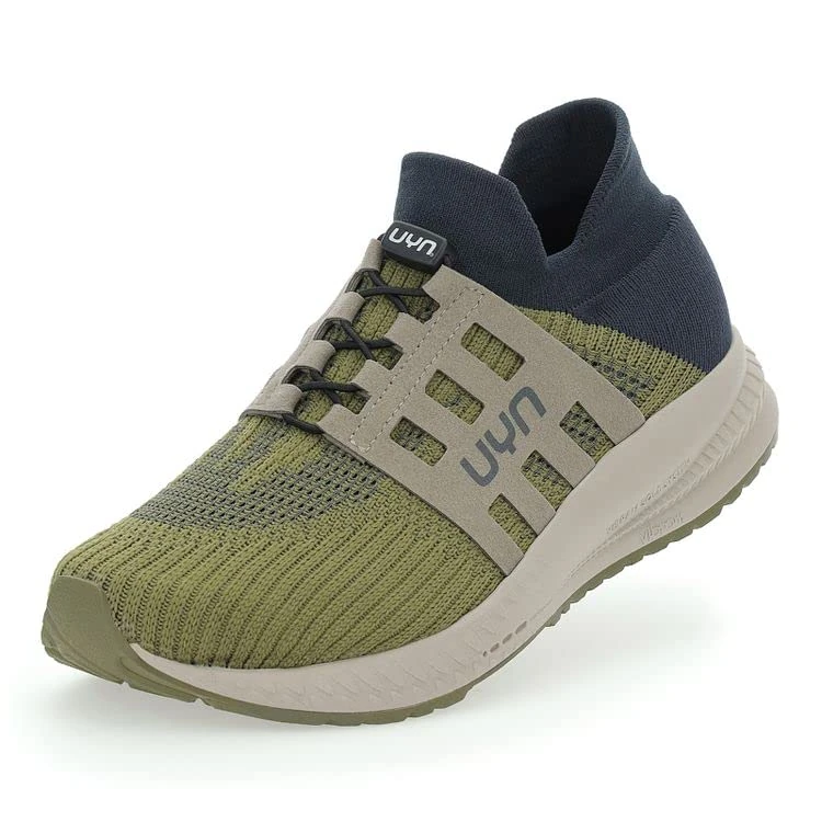 UYN Women's Nature Tune Vibram Sneaker, Sage/Carbon, 10 UK
