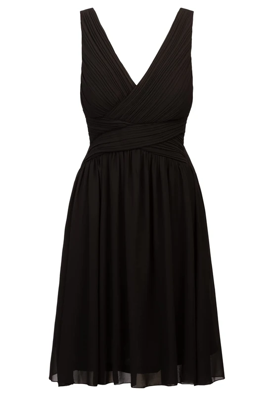 Kraimod Women's Chiffon Dress, Black, 12