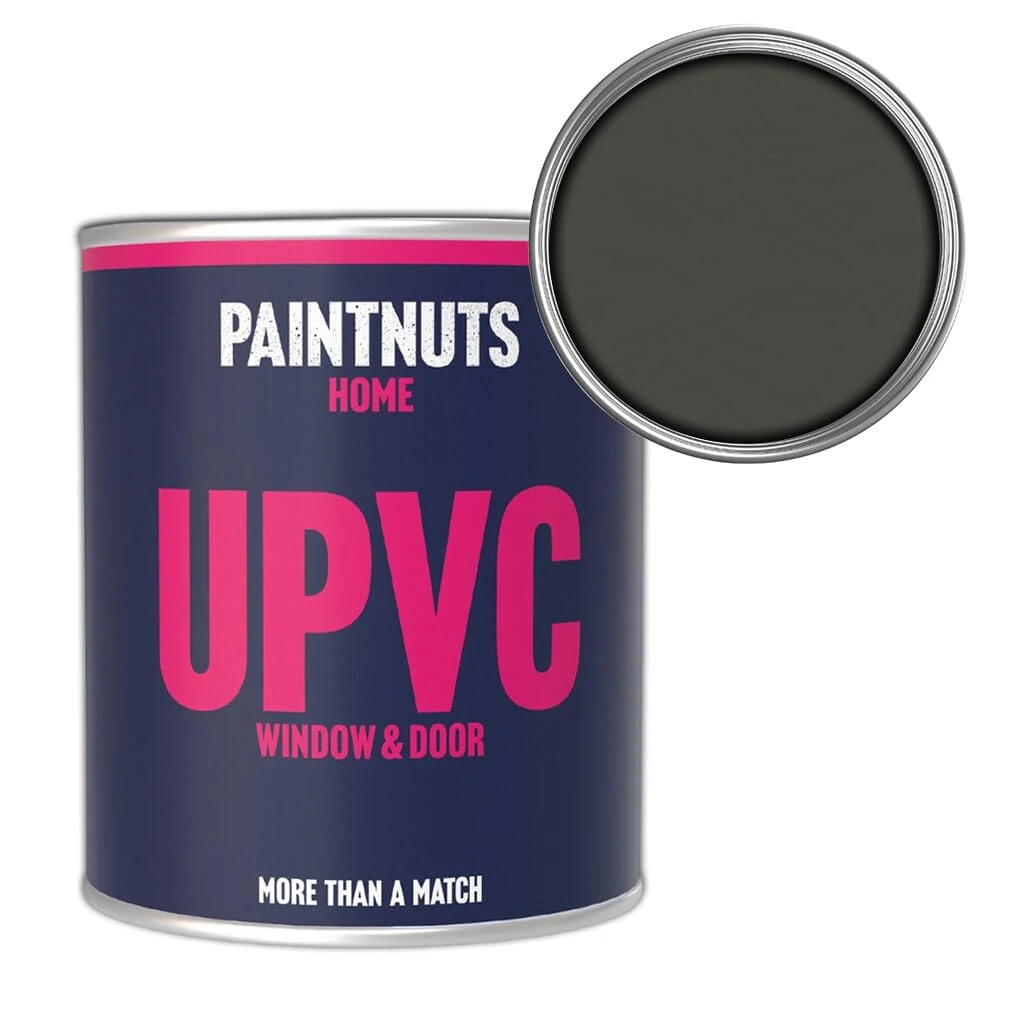 Paintnuts UPVC Window & Door Paint - RAL-7022 - UMBRA GREY Satin 2.5 Litre Tin