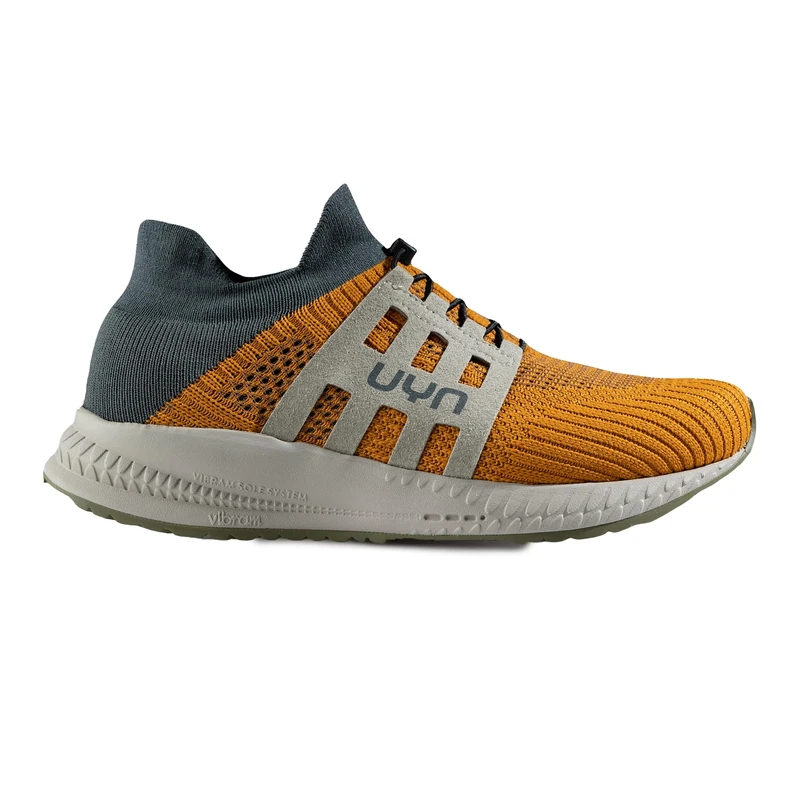 UYN Y100144 Nature Tune Vibram Sneaker Male Mustard/Grey UK 7