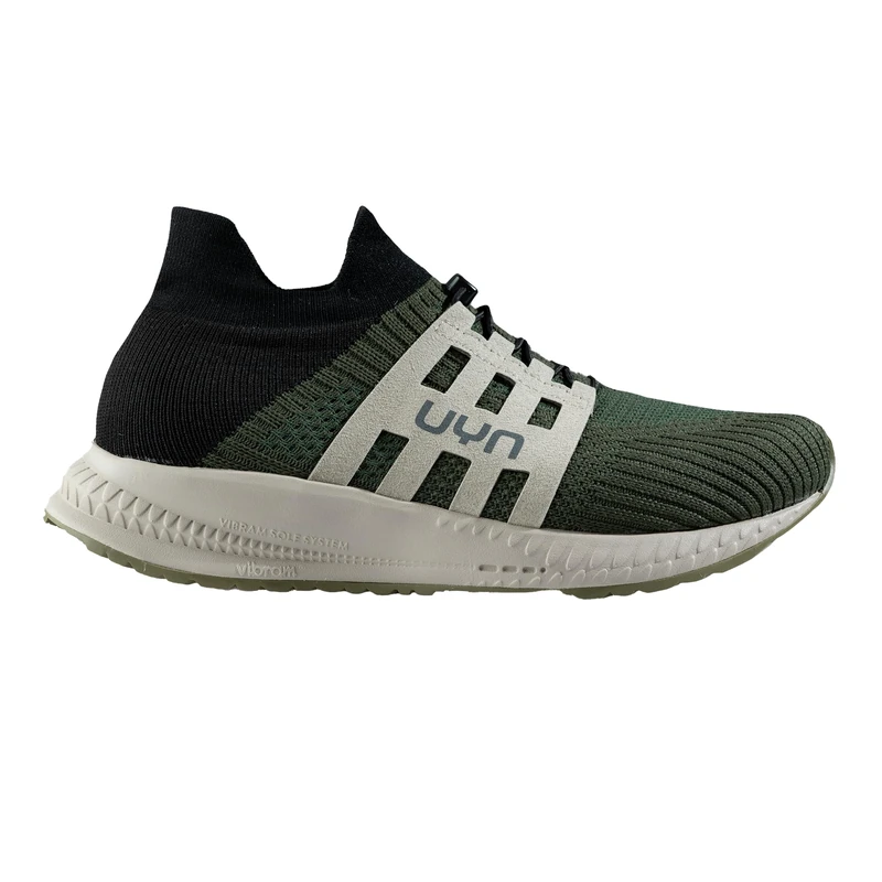 UYN Y100144 Nature Tune Vibram Sneaker Male Military/Black UK 9.5
