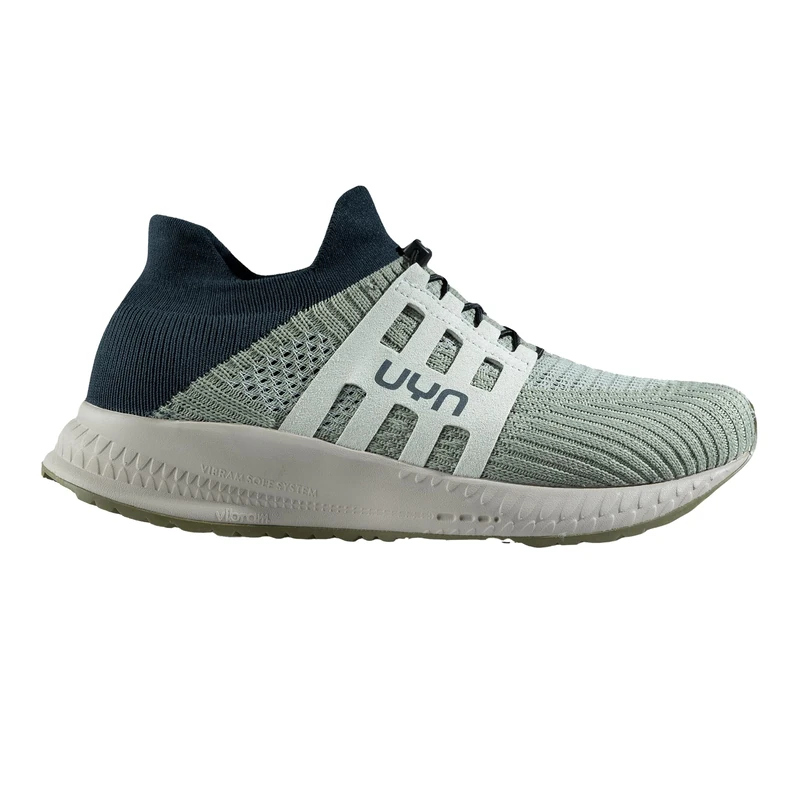 UYN Men's Nature Tune Vibram Sneaker, Sand/Carbon, 12 UK