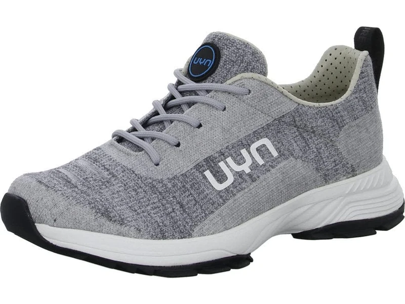 UYN Women's Air Dual Xc Sneaker, Gray Melange, 4.5 UK