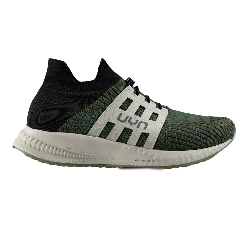 UYN Y100145 Nature Tune Vibram Sneaker Female Military/Black UK 8.5