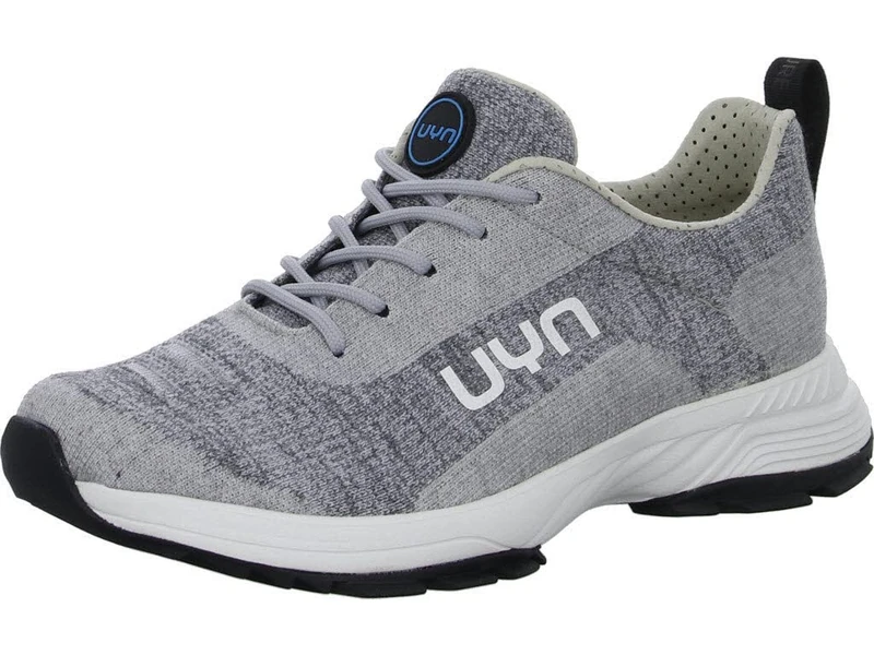 UYN Women's Air Dual Xc Sneaker, Gray Melange, 10 UK