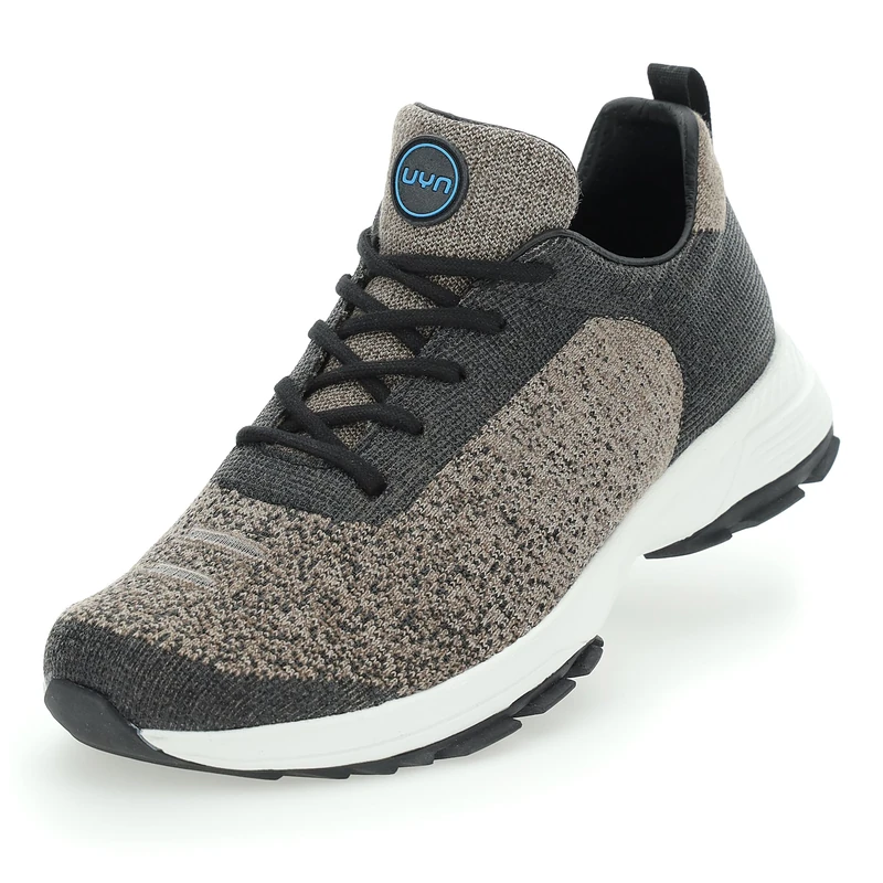 UYN Men's Air Dual Sportback Sneaker, Brown, 8 UK
