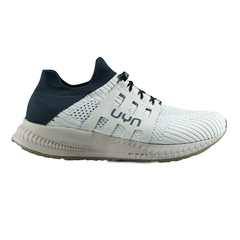 UYN Y100144 Nature Tune Vibram Sneaker Male Pearl Grey/Charcoal/Grey UK 12.5