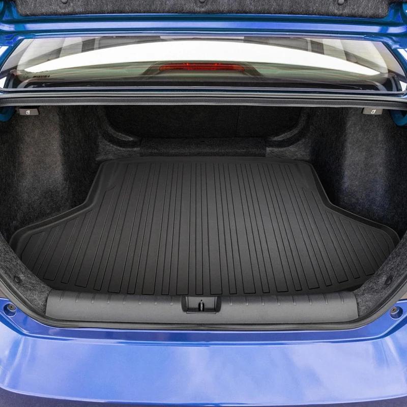 Premium Cargo Liner for Honda Civic LX Sport EX Sedan 2022-2023 - 100% Protection - Custom Fit Car Trunk Mat - All-Season Black Cargo Mat - 3D Shaped Laser Measured Trunk Liners for Honda Civic