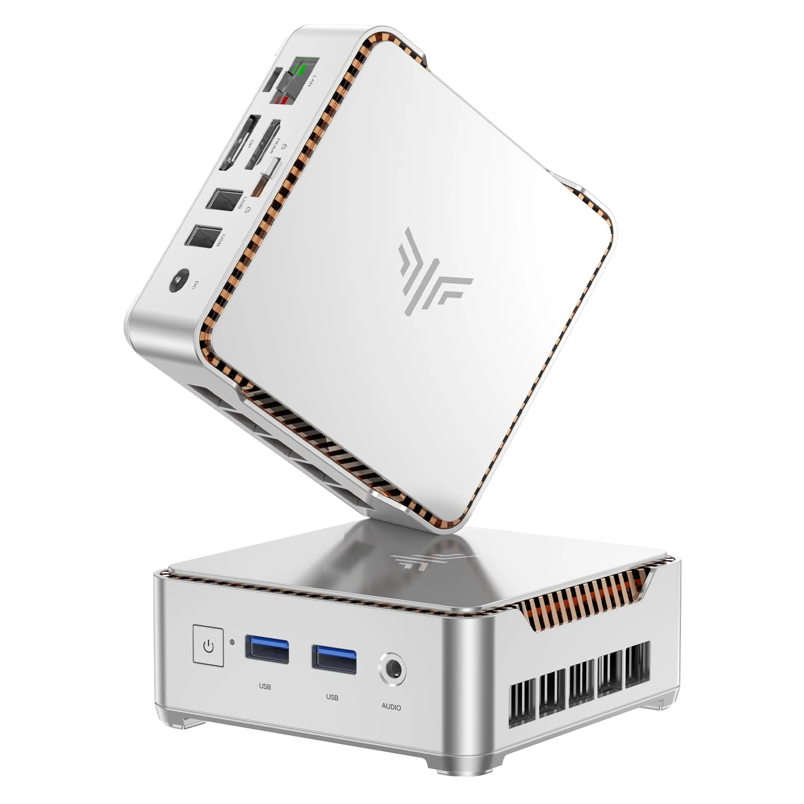 NiPoGi Mini PC Windows 11 Pro Mini PC Intel Alder Lake-N95 (Βeat N5105, up to 3.4GHz) 16GB RAM+512GB M.2 SSD Mini Computer Desktop Mini Computer 4K Dual Display/HDMI/WiFi/BT for Home/Business/School