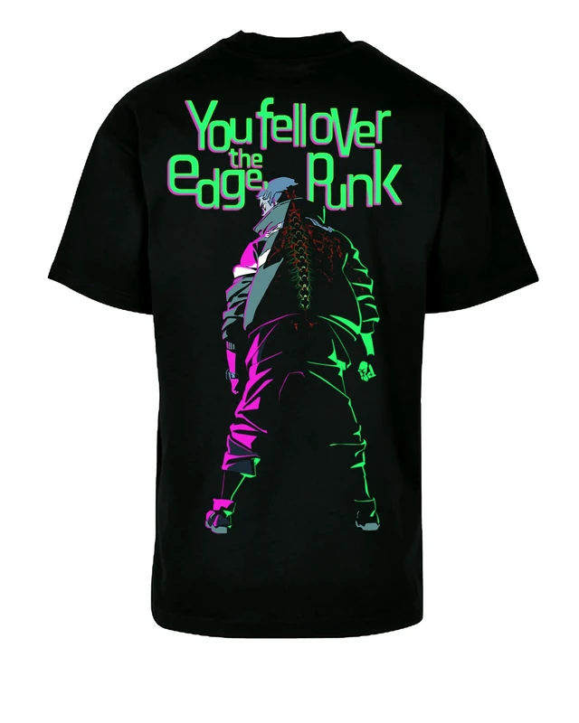 DPI Merchandising Cyberpunk: Edgerunners T-Shirt Neon Punk Black Size M