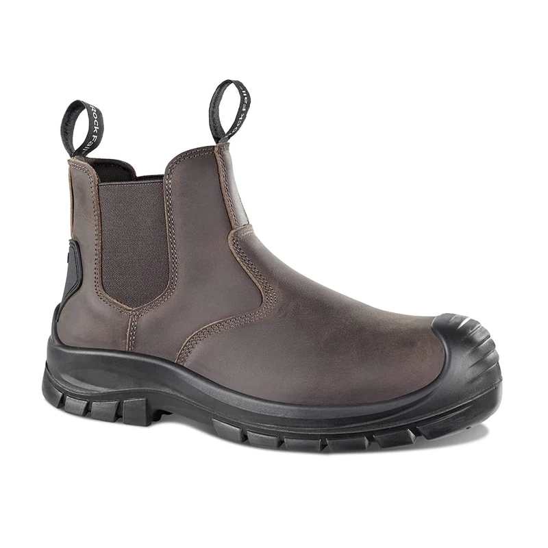 Rock Fall Men's Furrow Chelsea Boot, Brown, 8 UK - Image 1