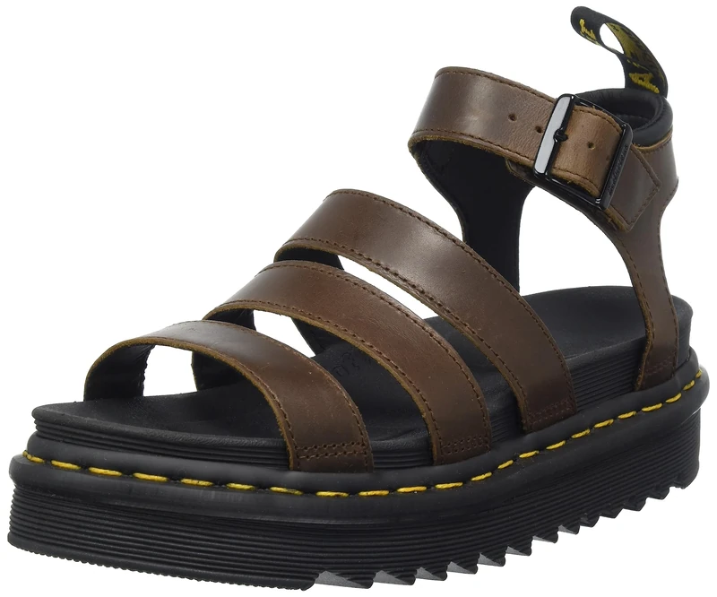 Dr. Martens Blaire Sandals - Brown Illusion, 3 UK, 4cm Platform
