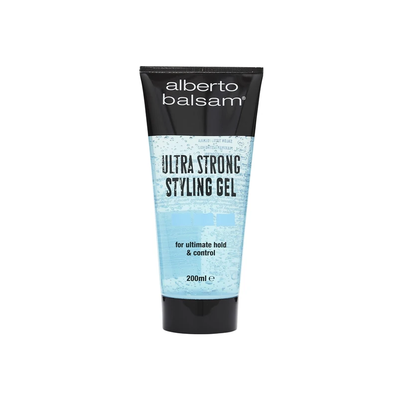 Alberto Balsam Hair Gel Ultra Strong 200ml, 1 g (Pack of 1), White - Image 1