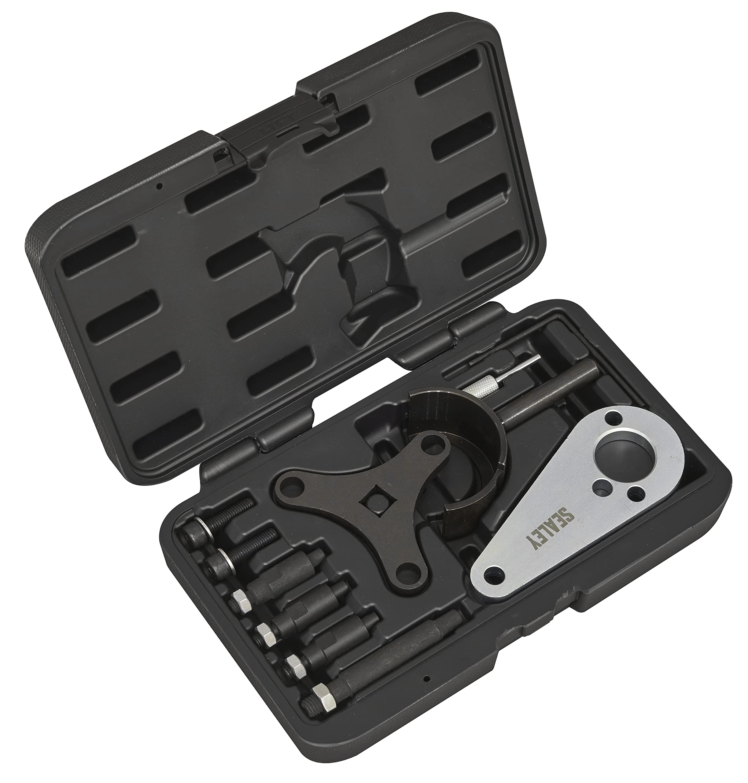 Sealey Timing Tool Set for Hyundai, Kia 1.6D OEM Tools Hyundai/Kia 09240-2U100, 09240-2U300, 09240-2U400, 09240-2U500 Belt Drive - VSE5939, Black