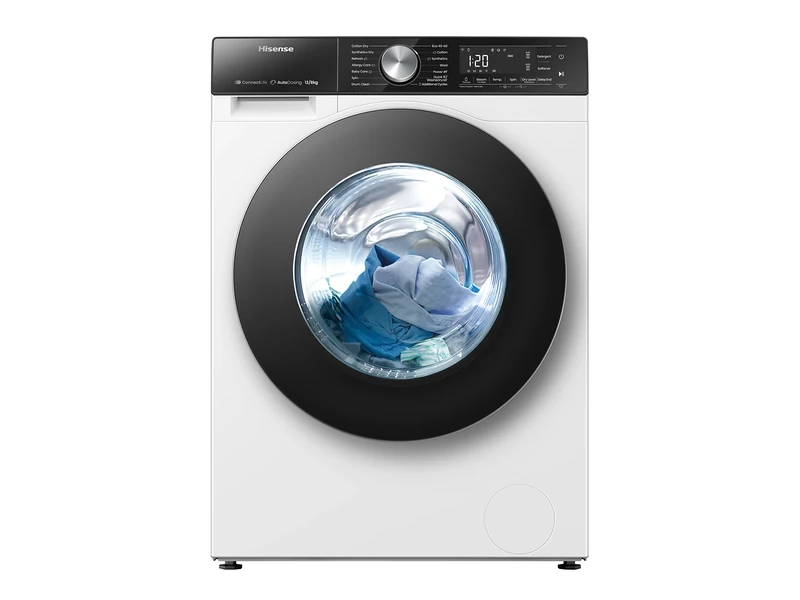 Hisense WF5S1045BW 10.5kg Washing Machine - 1400rpm Spin, AutoDose