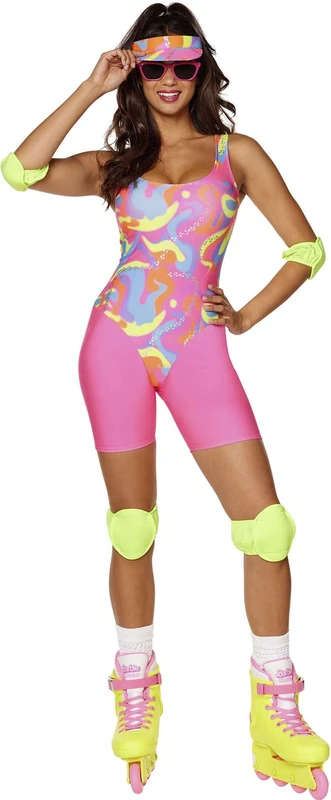 InSpirit Designs Skating Barbie Adult Costume - Pink Outfit