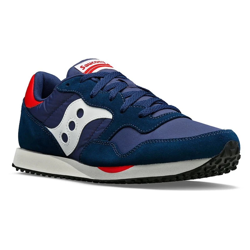 Saucony Unisex DXN Trainer Vintage Sneaker, Navy/White, 8 UK