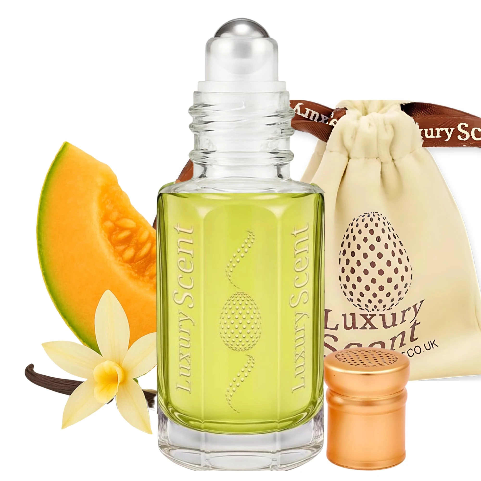 Perfume Oil Amber Oud Gold 6ml Roll-On by Luxury Scent – Long Lasting Alcohol-Free Unisex Attar with Fruity Amber Floral Arabic Inspired Notes, Premium Travel Size Gift for Men & Women