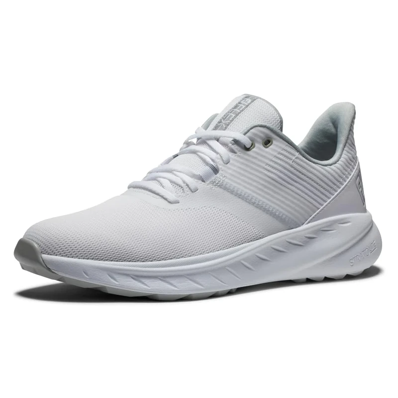 FootJoy Flex White/White/Grey, 6 UK Medium