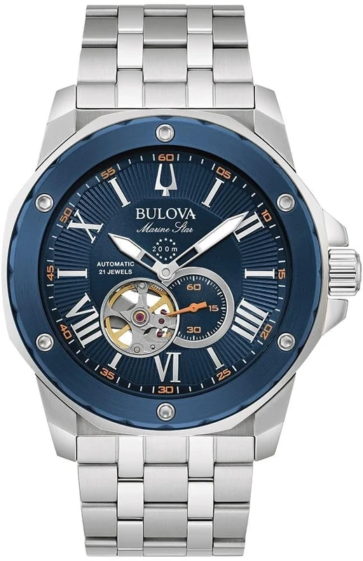 Bulova Men Automatic Analogue Watch Marine Star