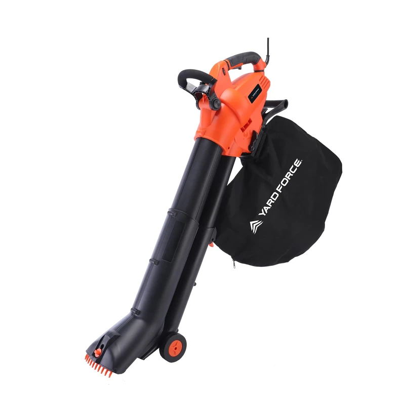 Yard Force 3-in-1 Corded 3000W Blower Vac and Mulcher with 35L collection bag and 100-300 km/h air speed - EB U30