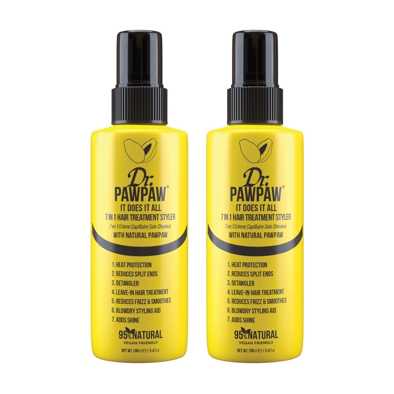 Dr PAWPAW It Does It All - 7in1 Hair Treatment Styler - Bundle of 2 100ml