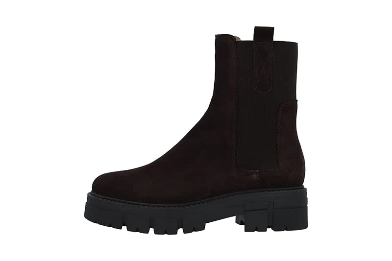 CA'SHOTT A/S Women's CASJIDA Chelsea Boots, Dark Brown Suede 066, 38 EU, Dark Brown Suede 066, 6 UK
