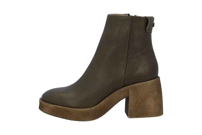 CA'SHOTT A/S Women's Casemily Ankle Boot, Olive, 6 UK