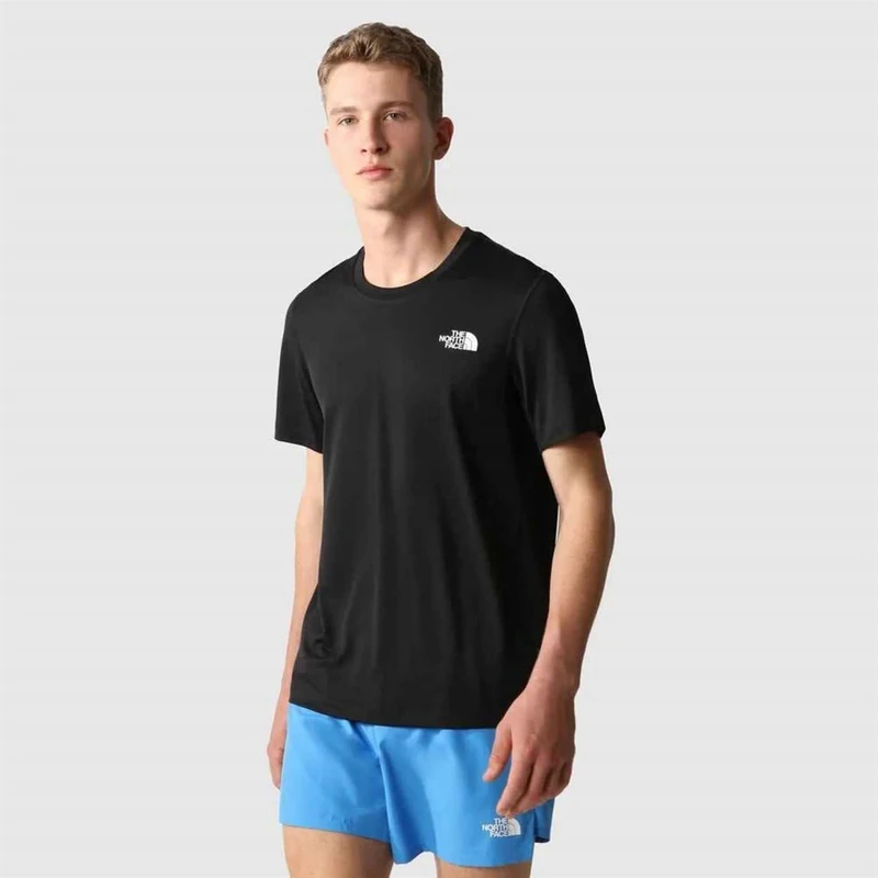 The North Face Men's Lightbright S/S T-Shirt, TNF Black/TNF Black, XL