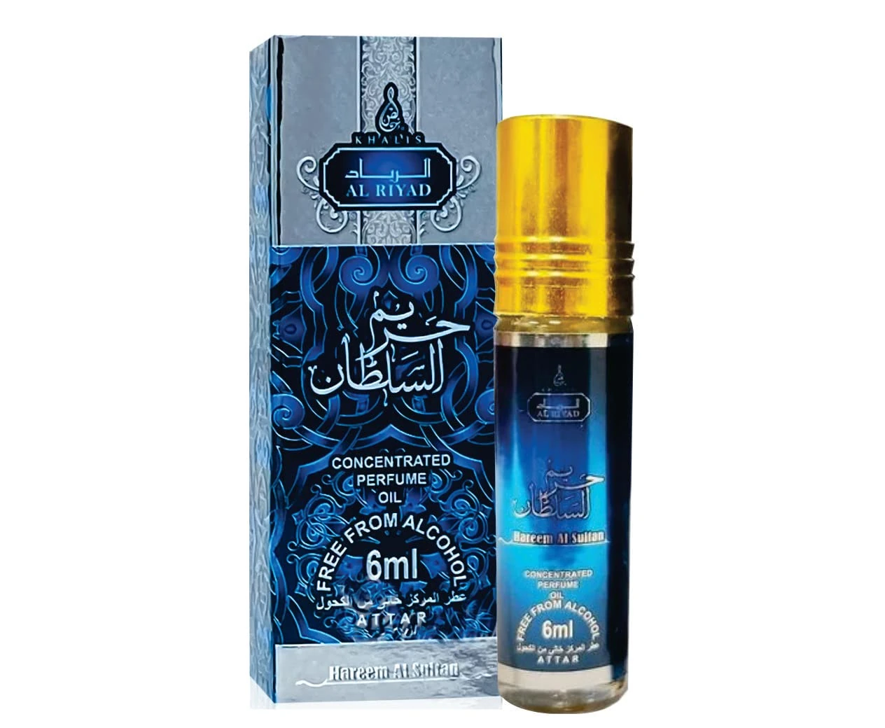 SAPPHIRE'S CHOICE Hareem Al Sultan Floral Fragrance Perfume Oil, With Vanilla and Dark Chocolate 6ml, Attar Full For Unisex, Made in Dubai By Sapphire’s