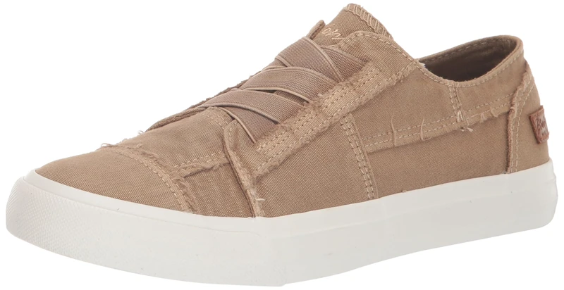 Blowfish Malibu Womens Marley, Warm Taupe Color Washed Canvas, 6 UK