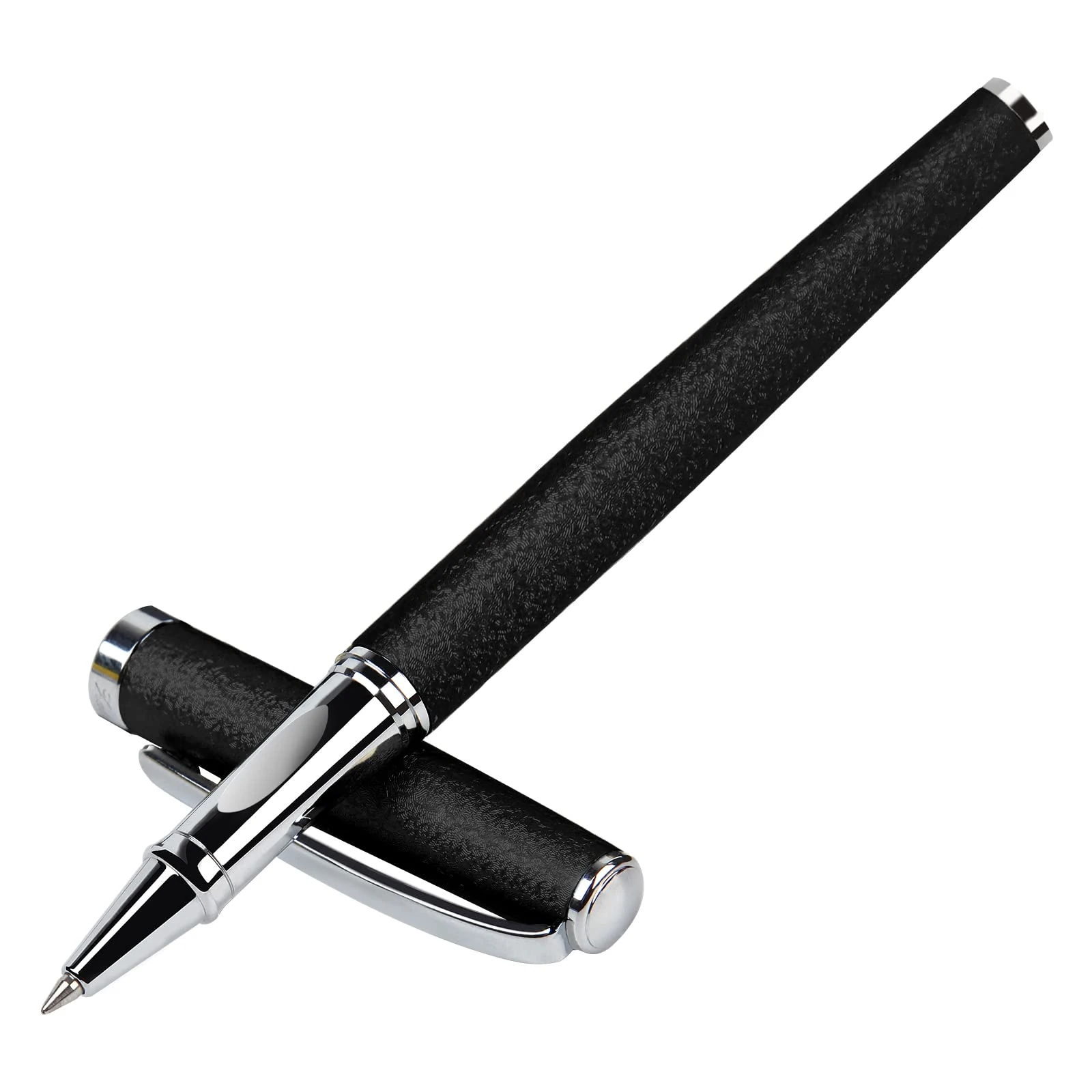Zalantan Nice pens,luxury pen with cace,fancy pens Ballpoint Pen Smooth writing experience stylish design effortless writing executive pen-Gift Box with 0.5mm Black 2 Extra Refill (Black)